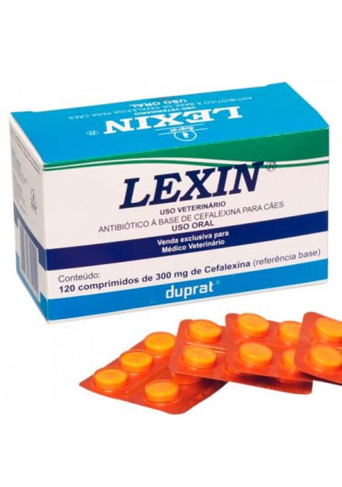 Antibiótico Lexin 300 mg- Blister